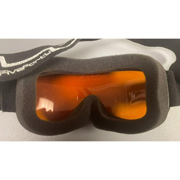 FiveForty Childrens Ski & Snowboard Goggles With Orange Lens & Adjustable Strap, - Picture 4 of 5